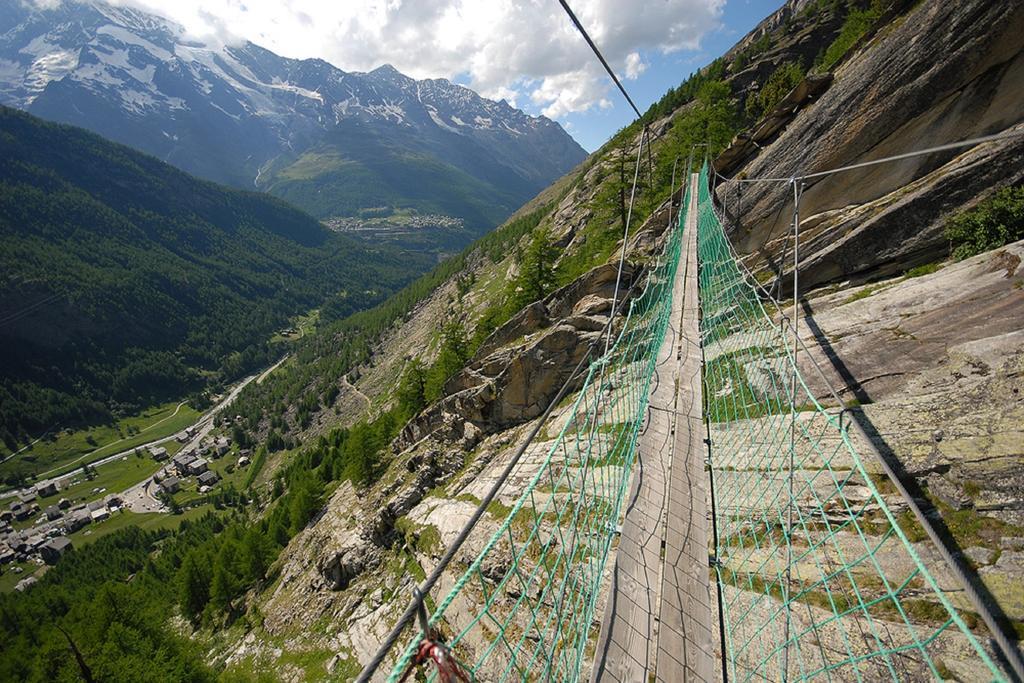 Ferienhaus Antigua Saas-Grund Exterior foto